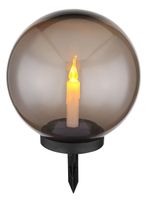 Lighting-SOLARLEUCHTE KUNSTSTOFF SCHWARZ, 1XLED