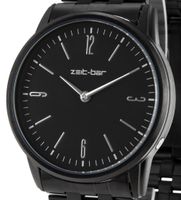 Funk-Armbanduhr, Metall-Gehäuse, Edelstahl-Uhrband