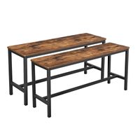 Esstischbänke 2er Set, Sitzbänke, 108 x 32,5 x 50 cm