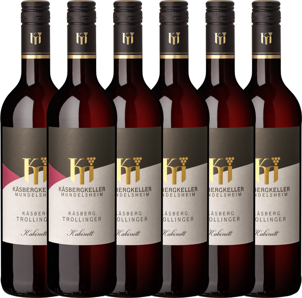 Mundelsheimer Käsberg Trollinger Kabinett 0,75l - 6er Karton