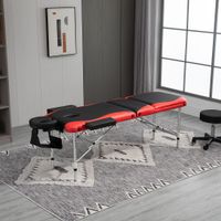Massageliege, Alu Kunststoff