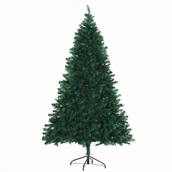 Weihnachtsbaum Tannenbaum Christbaum 1000 Äste Fichte PVC Grün Ø102 x H180 cm