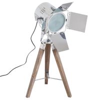 Tischleuchte Stativlampe Tripodlampe Tischlampe E14 Dreibein Retroleuchte 33x33x75cm