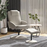 Relaxsessel Sessel Fernsehsessel Armsessel 360° drehbar mit Fußstütze