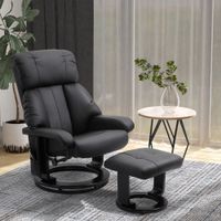 Relaxsessel mit Liegefunktion Massagesessel inkl. Hocker Fernsehsessel