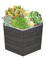 ERGO Hochbeet L 75 Stone inkl. Wassersparsystem