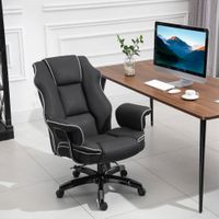 Ergonomischer Bürostuhl mit Wippfunktion Drehstuhl höhenverstellbar