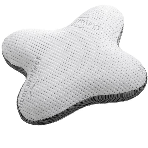 Visko-Nackenkissen "Butterfly" mit Silver Plus
