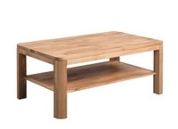 Couchtisch mit Ablage "Telfs 2" in Wildeiche massiv