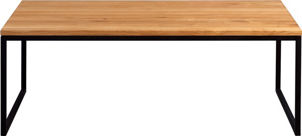 Couchtisch "Sira 2" in Wildeiche massiv