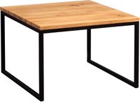 Couchtisch "Sira 1" in Wildeiche massiv - B/H/T=60x43x60cm
