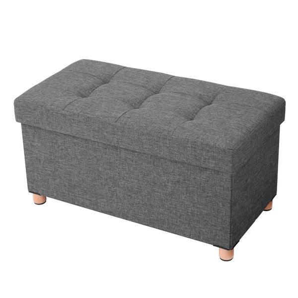 Sitztruhe mit Deckel, 65L, bis 300 kg belastbar