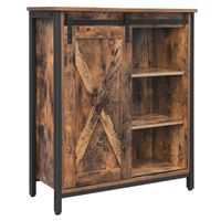 Sideboard mit Schiebetür und verstellbaren Regalebenen