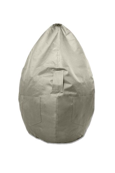 Outdoorfähiger Sitzsack "Kimi", ca. 55x110 cm, Farbe:Grau