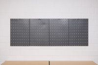 Lochwand-Set 2: 4 x KREHER Lochwand mit 15 bzw, 30 mm Lochung