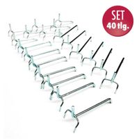 Zubehörset 3: 40 Lochwandhaken