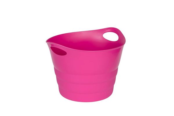 Set: 2 x Kreher Multifunktionskorb "Honey" 42 Liter (Pink)