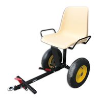 fahrbarer Sitz für Hochgrasmäher und Mulcher