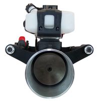 Pfahlramme mit Kawasaki-Motor 1,38 PS