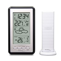 Wetterstation WS9130 mit Vorhersage der Wetterlage, sowie Innen- und Außentemperatur