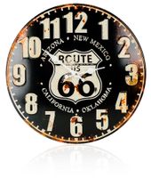 WT 1510 Wanduhr, Ø 50cm, mehrfarbig