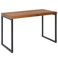 Schreibtisch Massivholz / Metall 117x59x76,5 cm