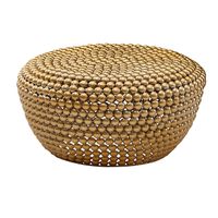 Couchtisch Aluminium Gold 60x60x30 cm