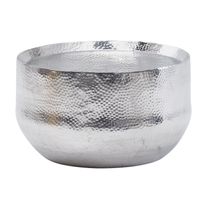 Couchtisch Aluminium 60x60x35 cm Silber