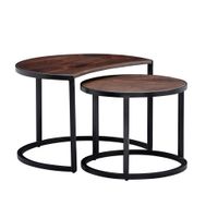 Couchtisch 2er Set Mango Massivholz