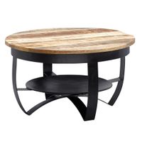 Couchtisch Mango 60x34x60 cm Massivholz