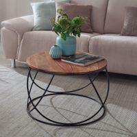 Couchtisch 60 x 60 x 40 cm Braun