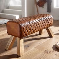 Sitzbank 89 x 46 x 35 cm Braun