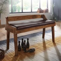 Sitzbank 108 x 63 x 43 cm Mango