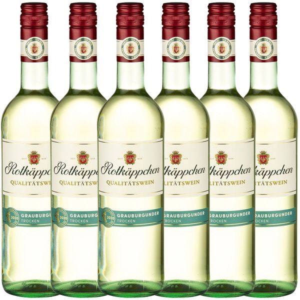 Weißwein Grauburgunder trocken - 6er Karton