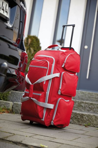 Trolley-Reisetasche, rot