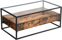 Habitat et Jardin Couchtisch aus Holz, 106 x 57 x 45 cm