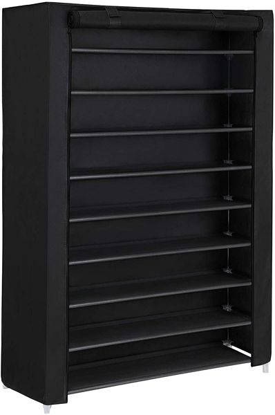 Schuhregal mit 10 Ebenen, 100 x 28 x 162 cm