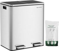Mülleimer für die Küche, 2 x 30 L