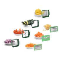 Nicer Dicer Quick Professional, Set 12-tlg., grün