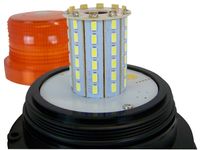 60er LED Rundumkennleuchte mit Magnetmontage