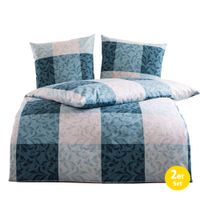 Feinbiber-Bettwäsche, ca. 200 x 200 cm