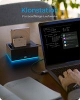 IB-127CL-U3, Docking & Klonstation für 2x HDD/SSD