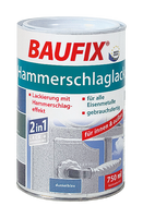 Hammerschlaglack, Schwarz 4 er Set