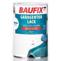 Garagentor Lack weiß 4 er Set