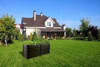 KHW Hochbeet Demeter XL - schmal, anthrazit, erweiterbar