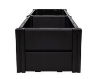 KHW Hochbeet Demeter L - schmal, anthrazit, erweiterbar