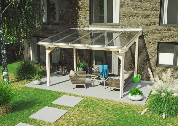 Terrassenüberdachung Komplettset - "HEATBLOC16 6090 x 4000 mm"