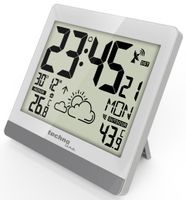 technoline WS8119 Digitale Funkwanduhr mit Temperaturanzeige und Wettervorhersage