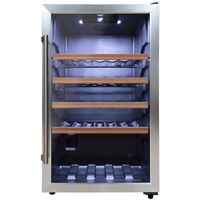 Weinkühlschrank Trondhein, Weinkühler, 126 Liter, 63 Flaschen,Getränkekühlschrank