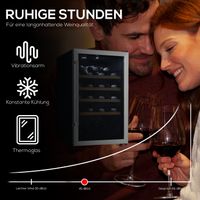 Weinkühlschrank Trondhein, Weinkühler, 126 Liter, 63 Flaschen,Getränkekühlschrank